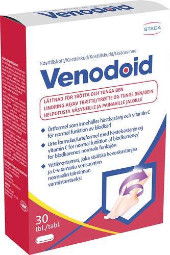 Venodoid För trötta och tunga ben, 30 st