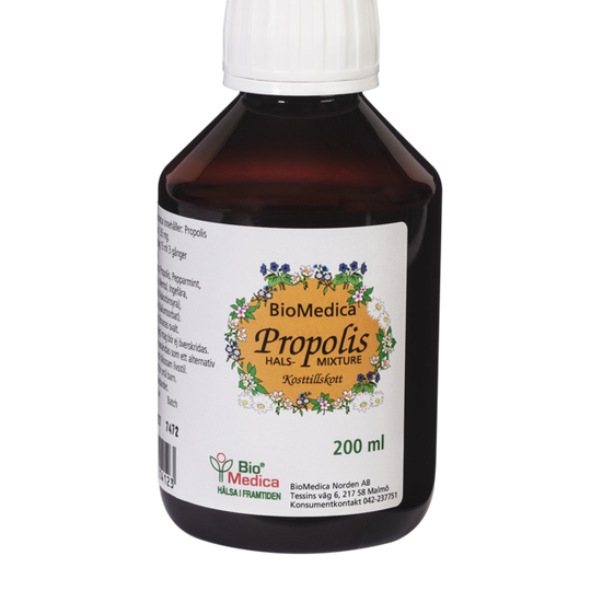 BioMedica Propolis Halsmixtur 200 ml