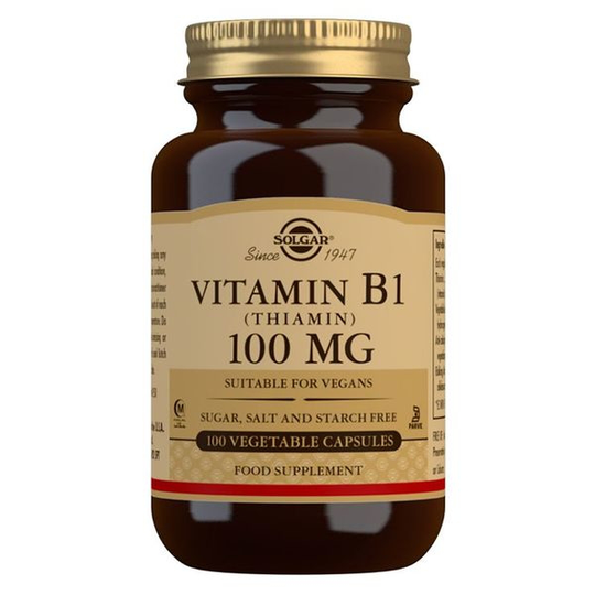 Solgar Vitamin B1 100 mg 100 kapslar