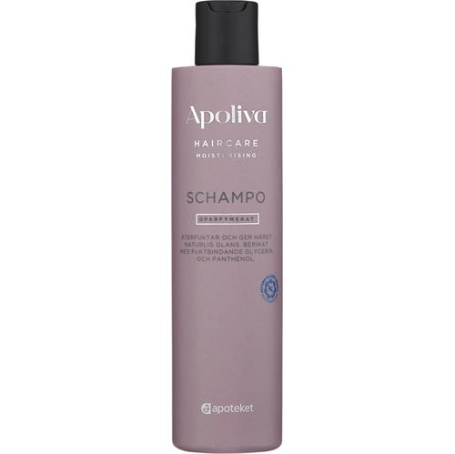 Apoliva Schampo Moist oparfymerad, 250 ml