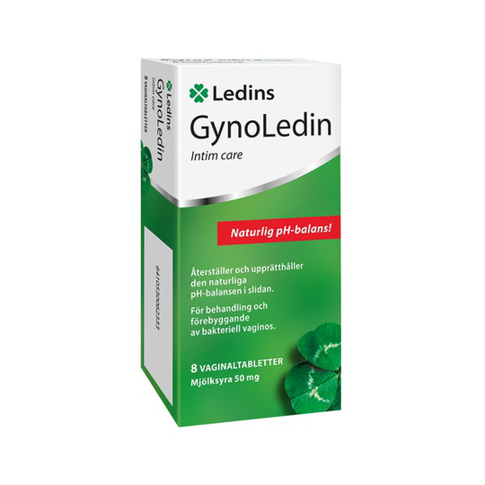 Ledins GynoLedin 8 vaginaltabletter