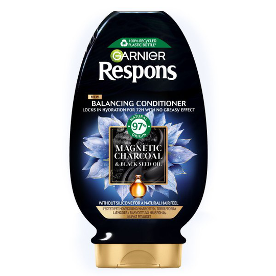 Garnier Respons Magnetic Charcoal Conditioner 200 ml