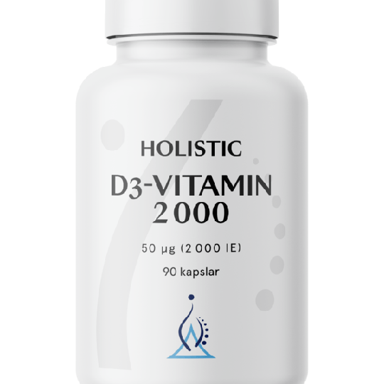 Holistic D-vitamin 2000 90 kapslar