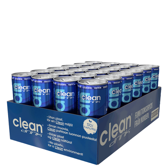24 st Clean Drink Flak 330 ml