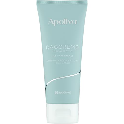 Apoliva Dagcreme normal/fet parfymerad, 60 ml