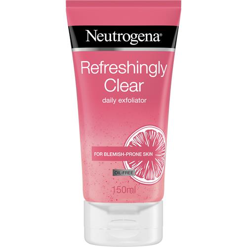 Neutrogena Refreshingly Clear Exfoliator, 150 ml