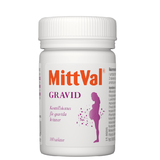 MittVal Gravid 100 tabletter