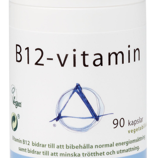 Helhetshälsa B12-vitamin 90 kapslar