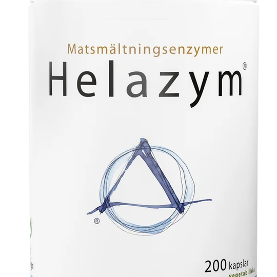 Helhetshälsa Helazym Enzymtillskott 200 kapslar
