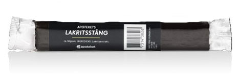 Apoteket Lakritsstång, 1 st