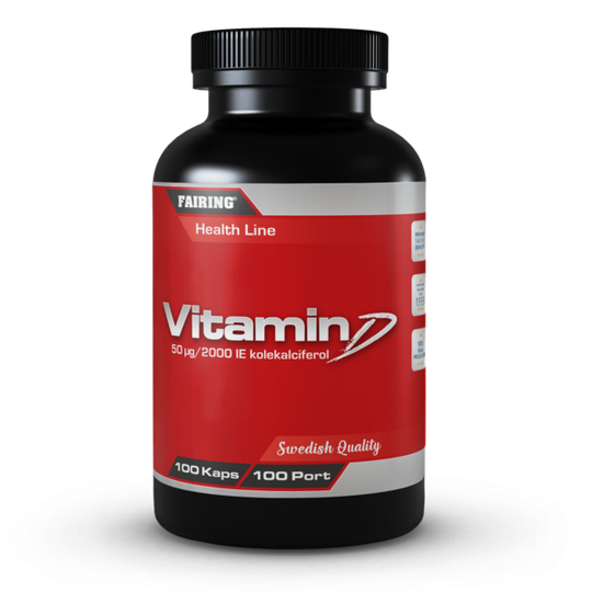 Fairing Vitamin D 100 kapslar