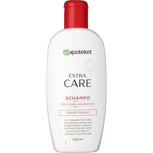 Apoteket Schampo torr hårbotten oparfymerad, 250 ml