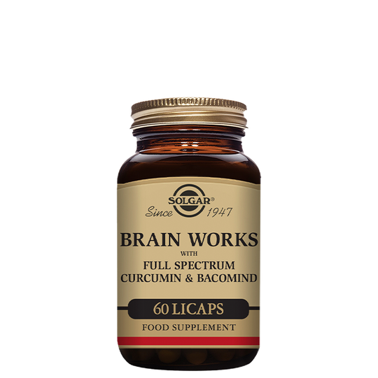 Brain Works with Full Spectrum Curcumin, 60 Licaps