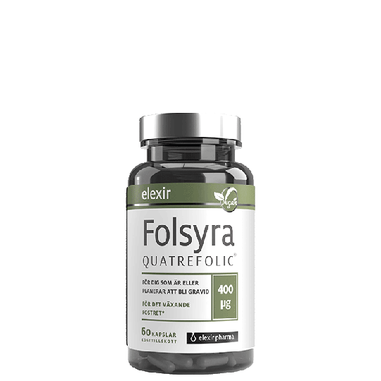 Folsyra, 60 kapslar