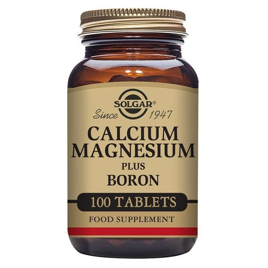 Solgar Calcium Magnesium plus Boron 100 tabletter