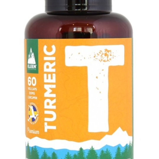 KLEEN Turmeric/Gurkmeja 60 kapslar