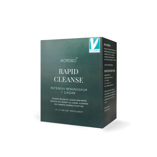 Nordbo Rapid Cleanse 7 Dagar 28 kapslar
