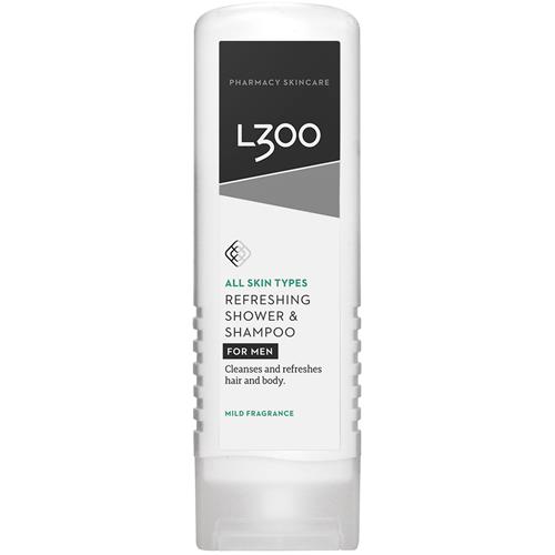 L300 for men Shower & Shampoo, 250 ml