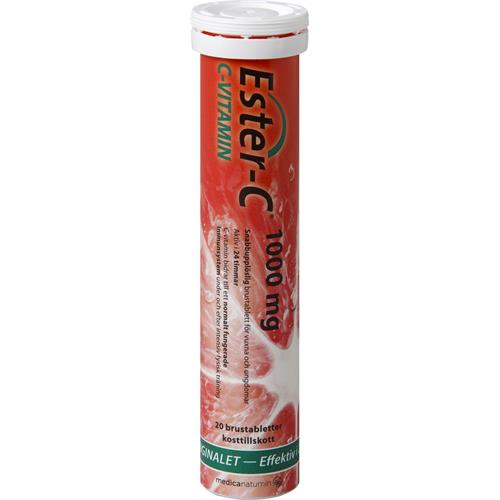 Ester-C Brustabletter, 20 st