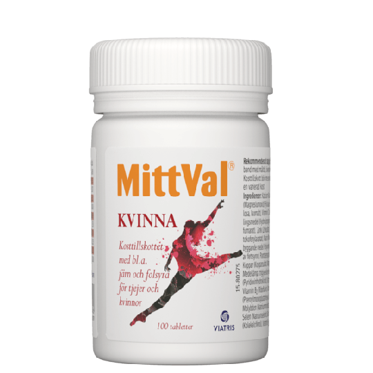 MittVal Kvinna 100 tabletter