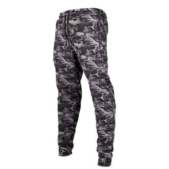 Star Nutrition Tapered Pants, Black Camo
