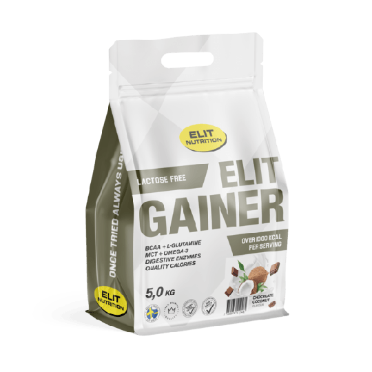 Elit Nutrition Gainer Laktosfri Chocolate Coconut 5 kg