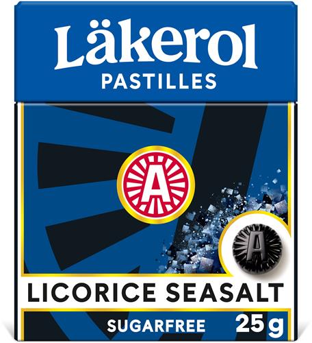 Läkerol Licorice Seasalt, 25 g