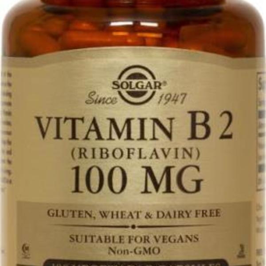 Solgar Vitamin B2 100 mg 100 kapslar