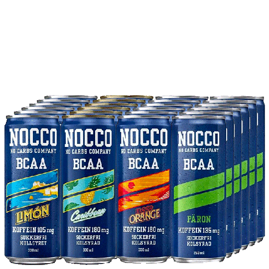 24 x NOCCO Mixflak 330 ml