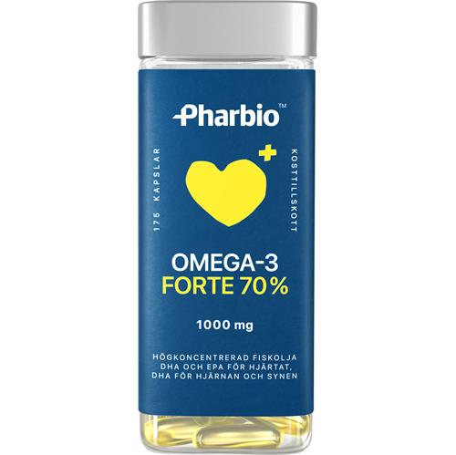 Pharbio Omega-3 Forte, 175 st