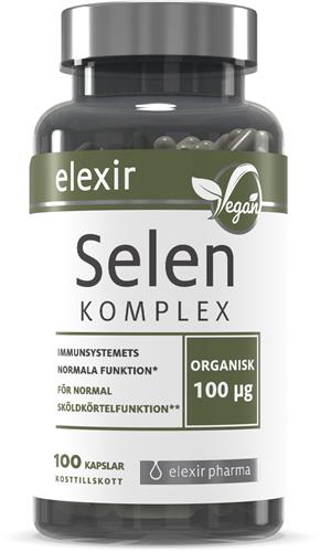 Elexir Elexir Pharma Kosttillskott med selenkomplex, 100 st