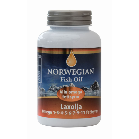 Norweigan Fish Oil Laxolja 250 kapslar