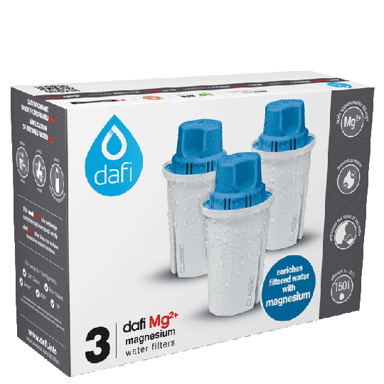Filterpatron + Magnesium, 3-pack