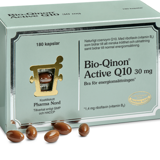 Pharma Nord Bio-Qinon Active Q10 30 mg 180 kapslar