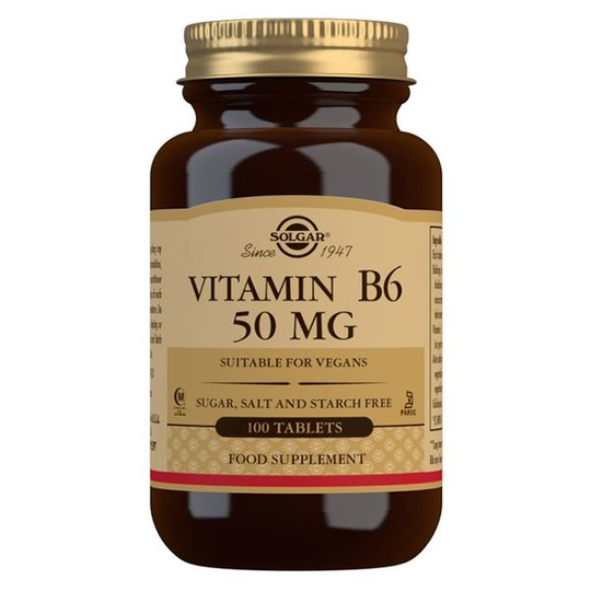 Solgar Vitamin B6 100 tabletter