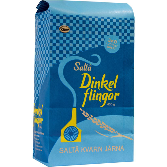 Saltå Kvarn Dinkelflingor 650 g