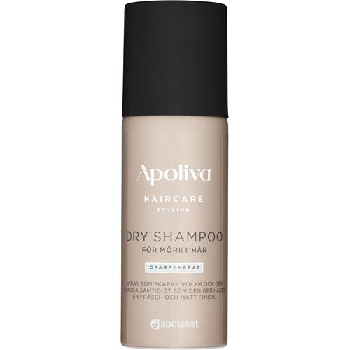 Apoliva Dry shampoo mörkt hår oparfymerad, 150 ml