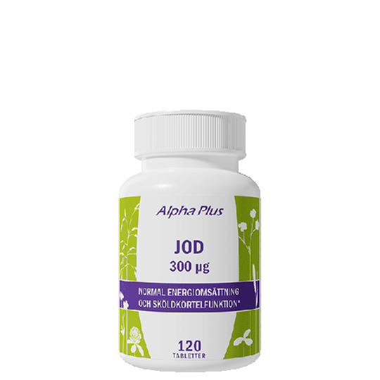 Jod 300 µg. 120 tabletter
