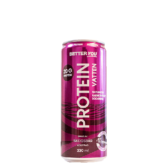 Proteinvatten Skogsbär, 330 ml