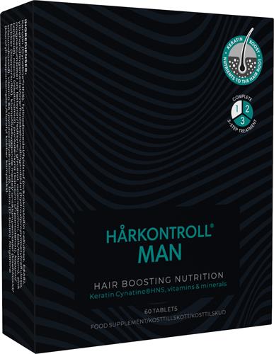 Hårkontroll Kosttillskott, 60 st
