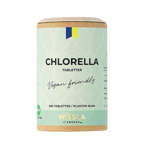 Wissla of Sweden Wissla Chlorella tabletter 200 tabletter