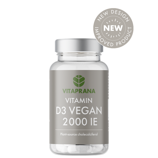 Vitamin D3 Vegan 2000 IE, 110 kapslar